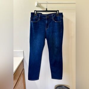 Old Navy Mid-Rise Power Slim Straight Jeans 10 S